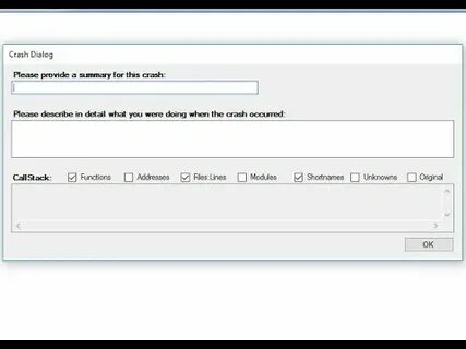 Crash config