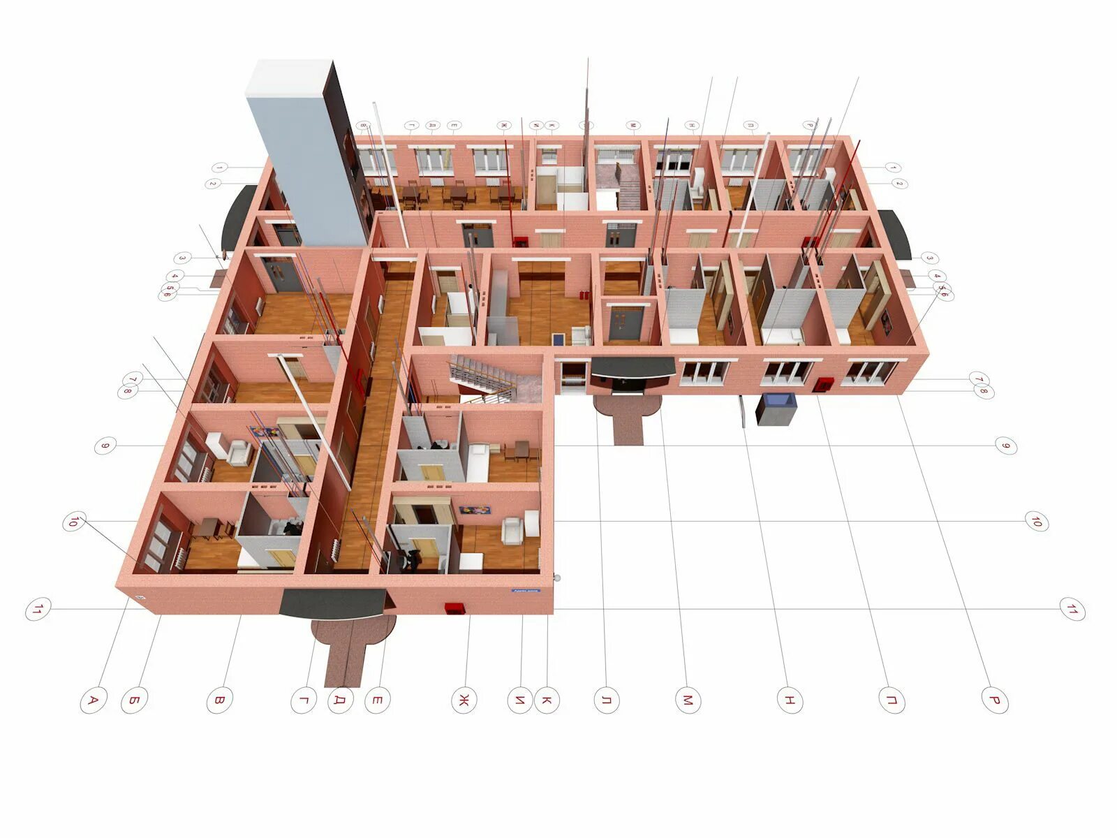 Двухэтажная подземная парковка. План мини отеля. Дом с подземным паркингом. Отель на казачьем 4. На первом этаже гостиницы.