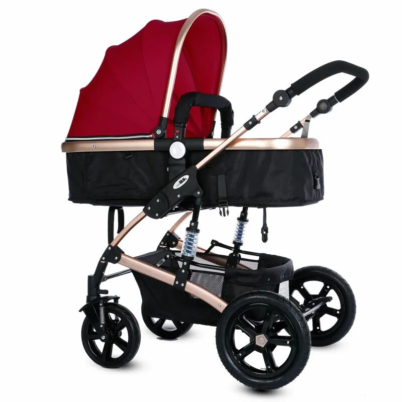 складная коляска для новорожденных. коляска 2в1 nuovita sogno золотая. Baby stroller коляска 3 в 1. высокие коляски. коляска adil прогулочная.