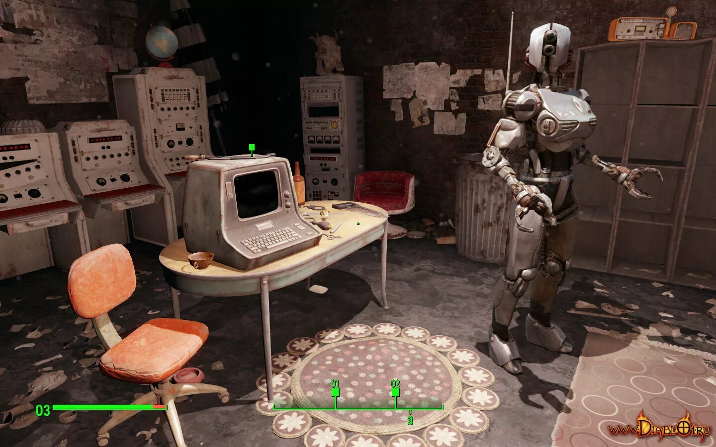 Fallout пк механики. Пам Fallout 4. Компьютер фоллаут. Компьютер из фоллаут 4. Компьютер из Fallout.