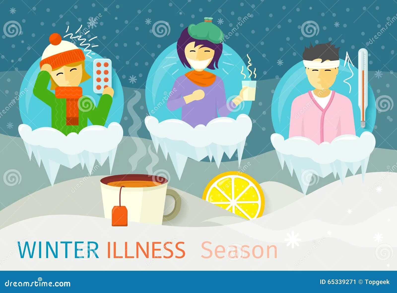 Болеть зимой. Зимние болезни. заболел зимой. зима приболела. cold illness.