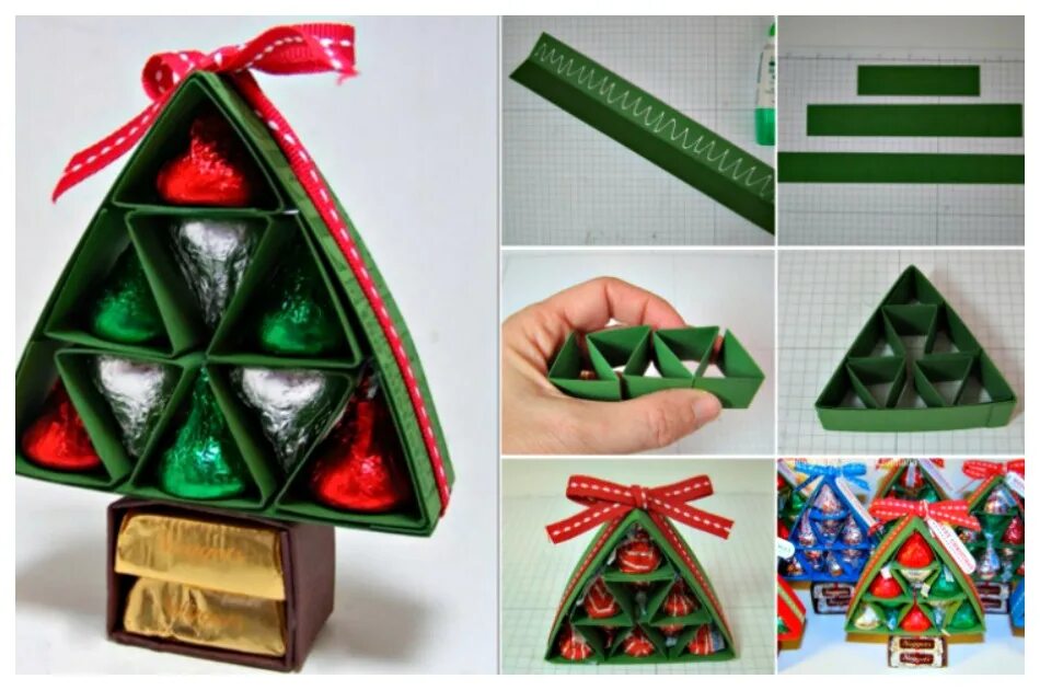 Елка из конфет своими руками. Елка с конфетами. Подарки и упаковка. Подарок в виде елки. Новогодняя упаковка елочка.