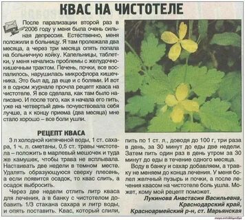 Сок чистотела прием внутрь