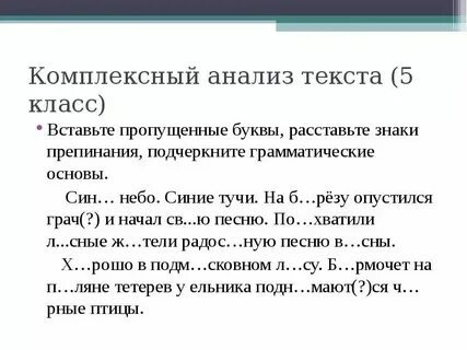 Текст 5 обзор