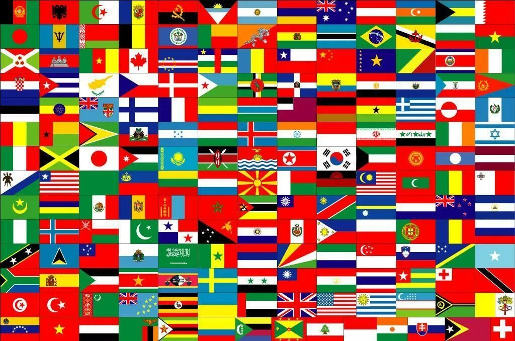 Флаги. Флаги стран. Флаги всех стран. Языки мира и флаги.