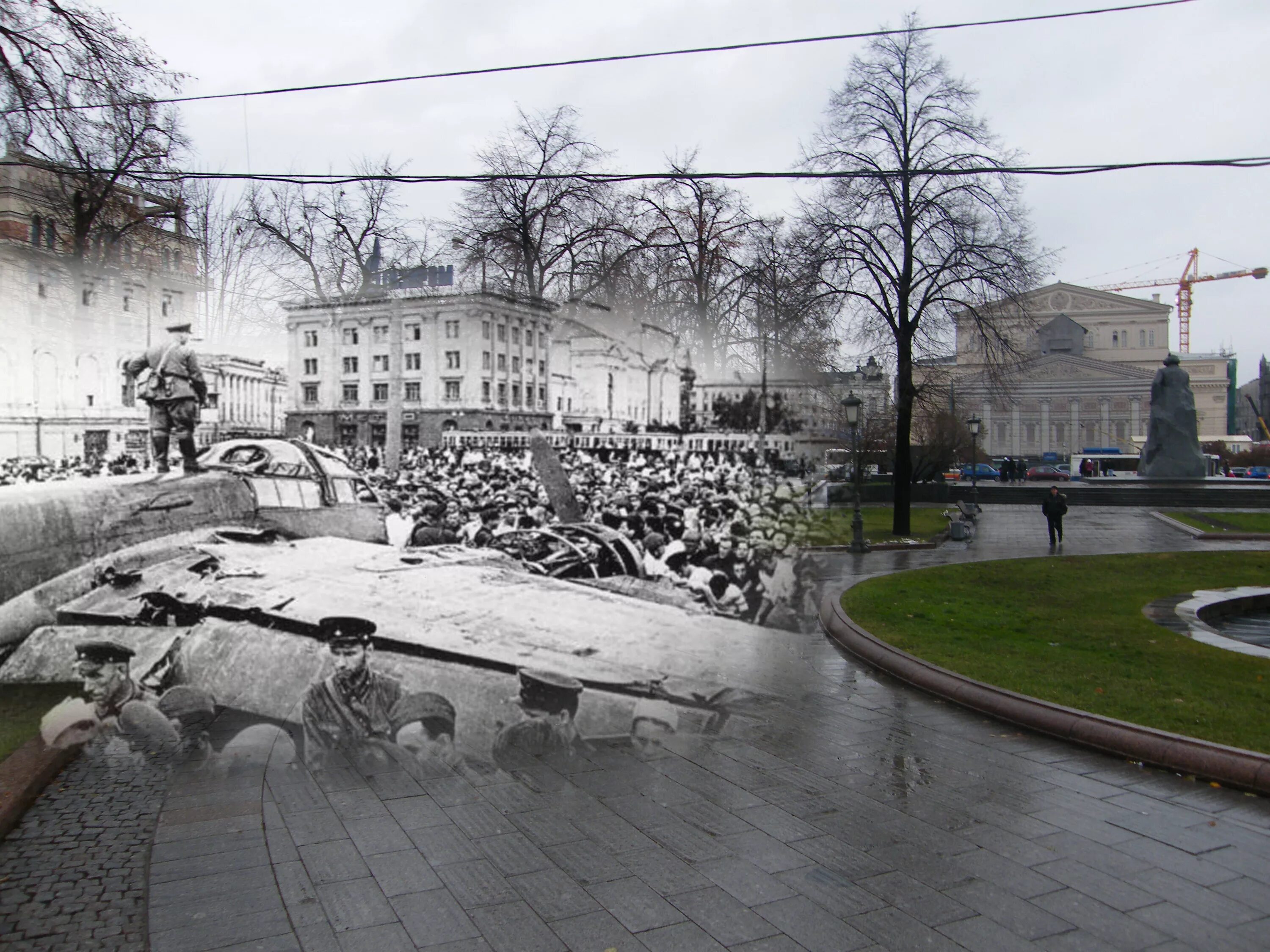 Во время войны и потом. Коллажи Сергея Ларенкова. Рейхстаг 1945 Ларенков.