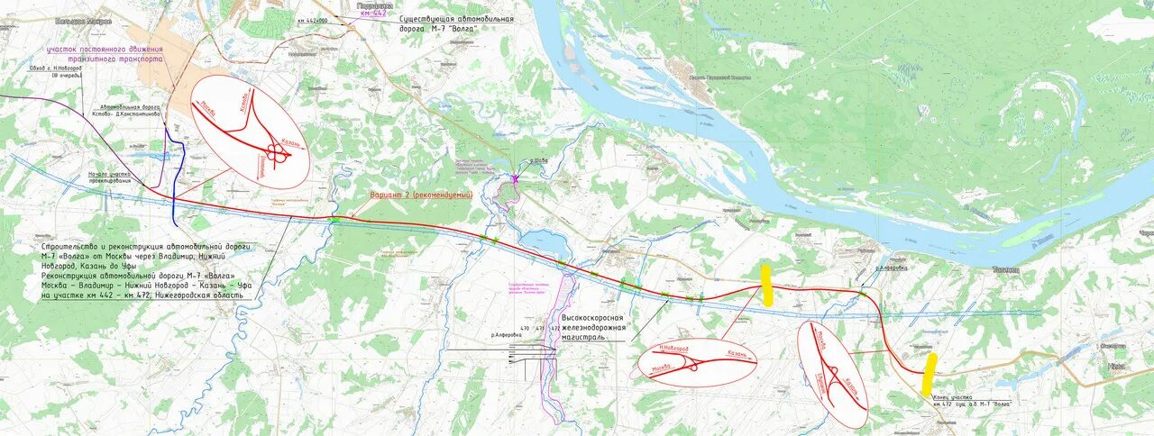 Стать м 7. Карта трассы м7 Волга. Объездная дорога м7 Нижний Новгород. Трасса м7 Нижний Новгород Южный Объездная. Объездная дорога Нижнего Новгорода Южный обход.