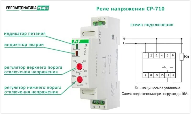 Реле контроля напряжения 220в схема. Реле напряжения 220в схема включения. Реле контроля напряжения ср-720 схема. Реле контроля однофазного напряжения в схеме.