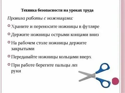 Правила труда в школе