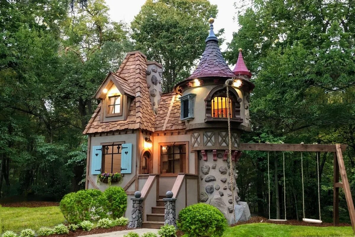 Сказка дом который построил. Сказочный домик. Детские сказочные домики. Сказочный детский домик. Маленький сказочный домик.