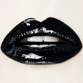 In my mouth black
