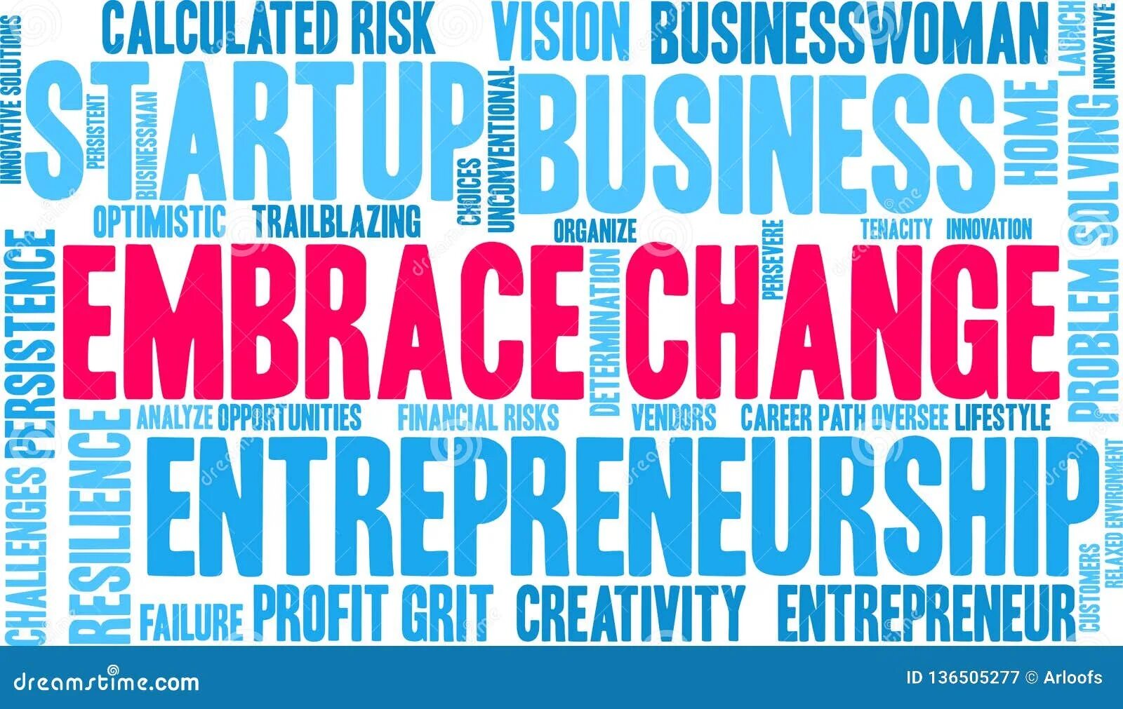 Embracing change. Embrace change.