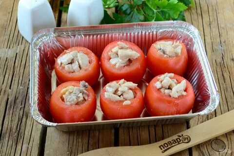 Фаршированные помидоры на зиму