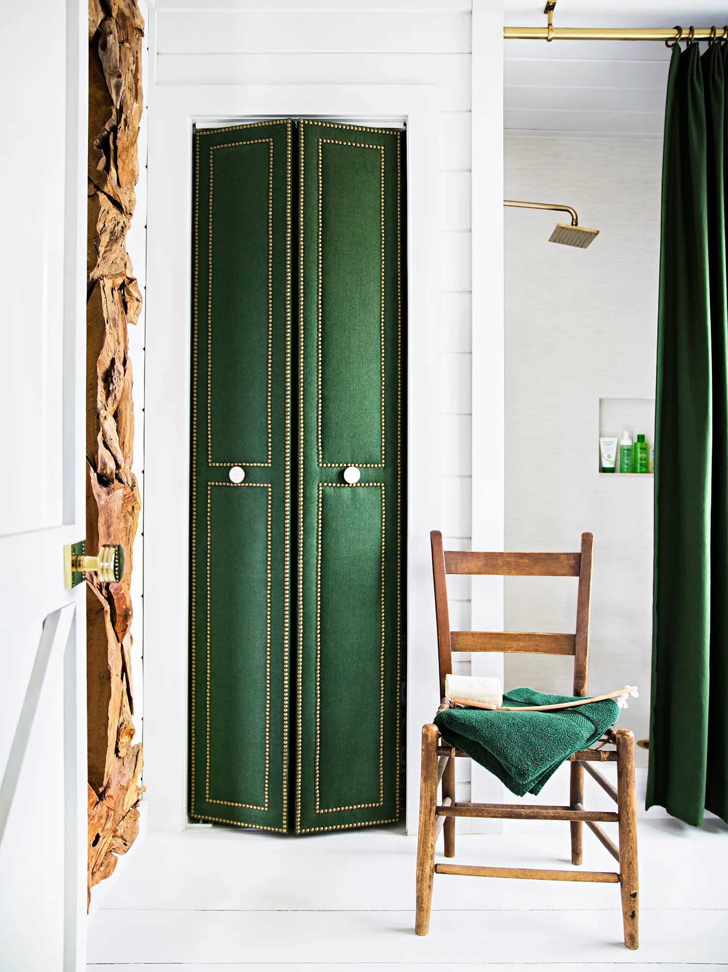 Двери изумрудного цвета. Изумрудные двери в интерьере. Зеленые межкомнатные двери в интерьере. Оливковые двери в интерьере.