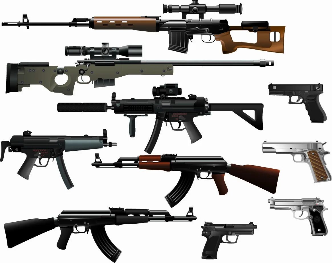 Get weapons
