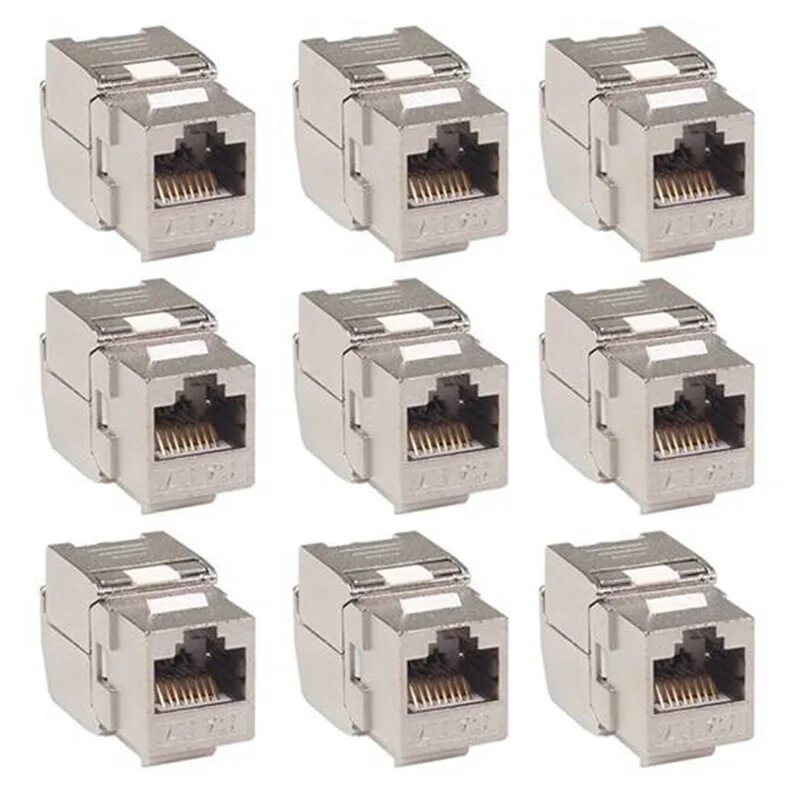 Модули keystone rj 45. Модуль keystone jack rj-45. модуль кейстоун rj 45. гнездо вставка/контактный модуль rj-45 (keystone jack). keystone rj-45, категория 6, экранированная.