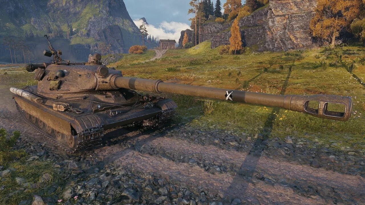Path of tanks
