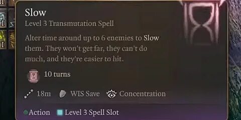 Baldur gates 3 spells