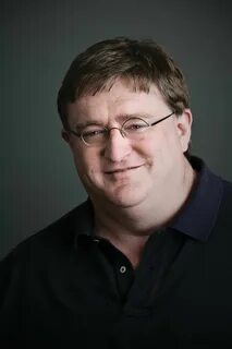 Gabe Newell Steam (software) #Valve Valve Corporation men with glasses #men...