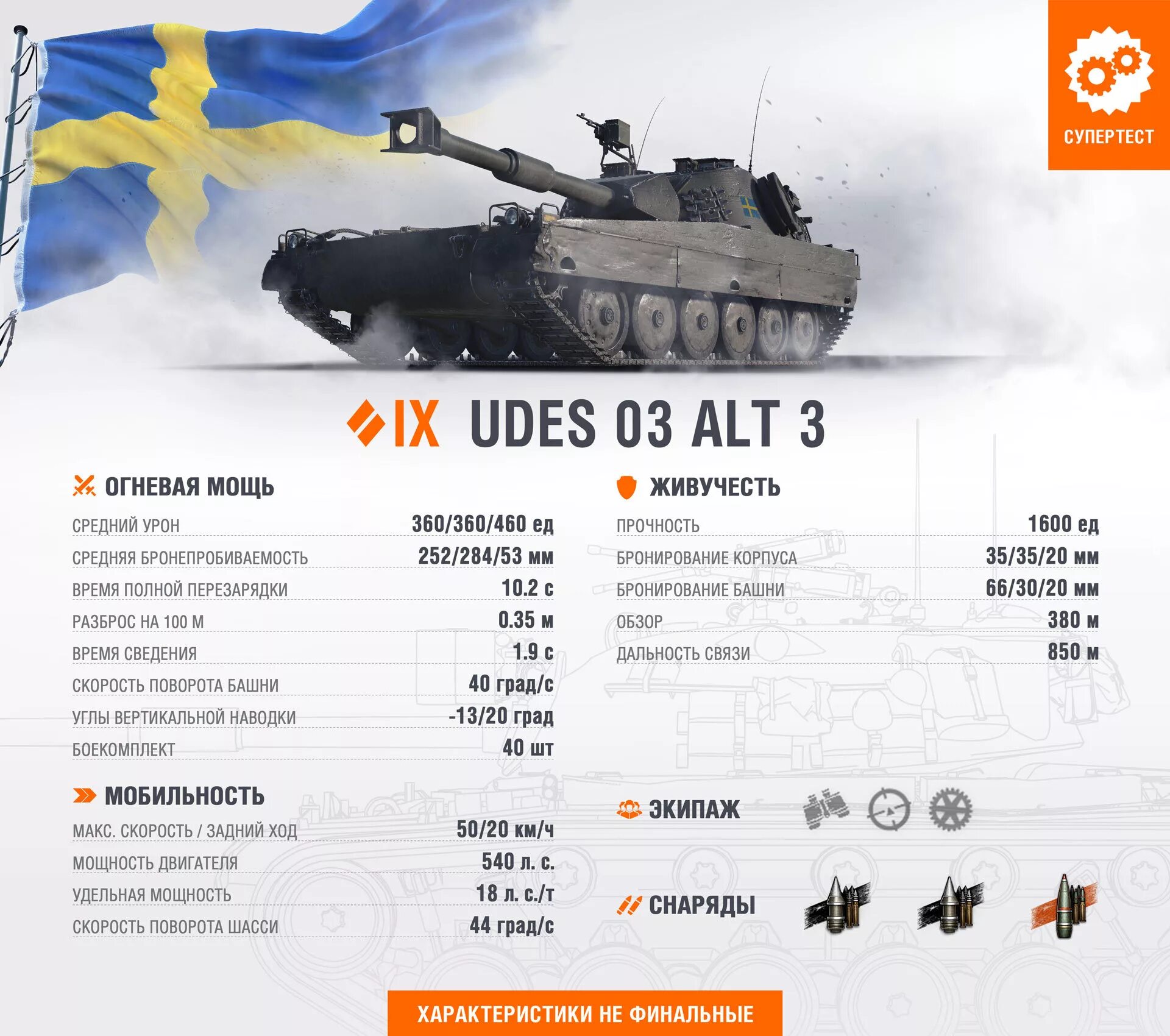 Супер тест танков. Udes 03 alt 3 в World of Tanks. Танк Udes 03. Удес 03 Альт 3. Шведские средние танки.