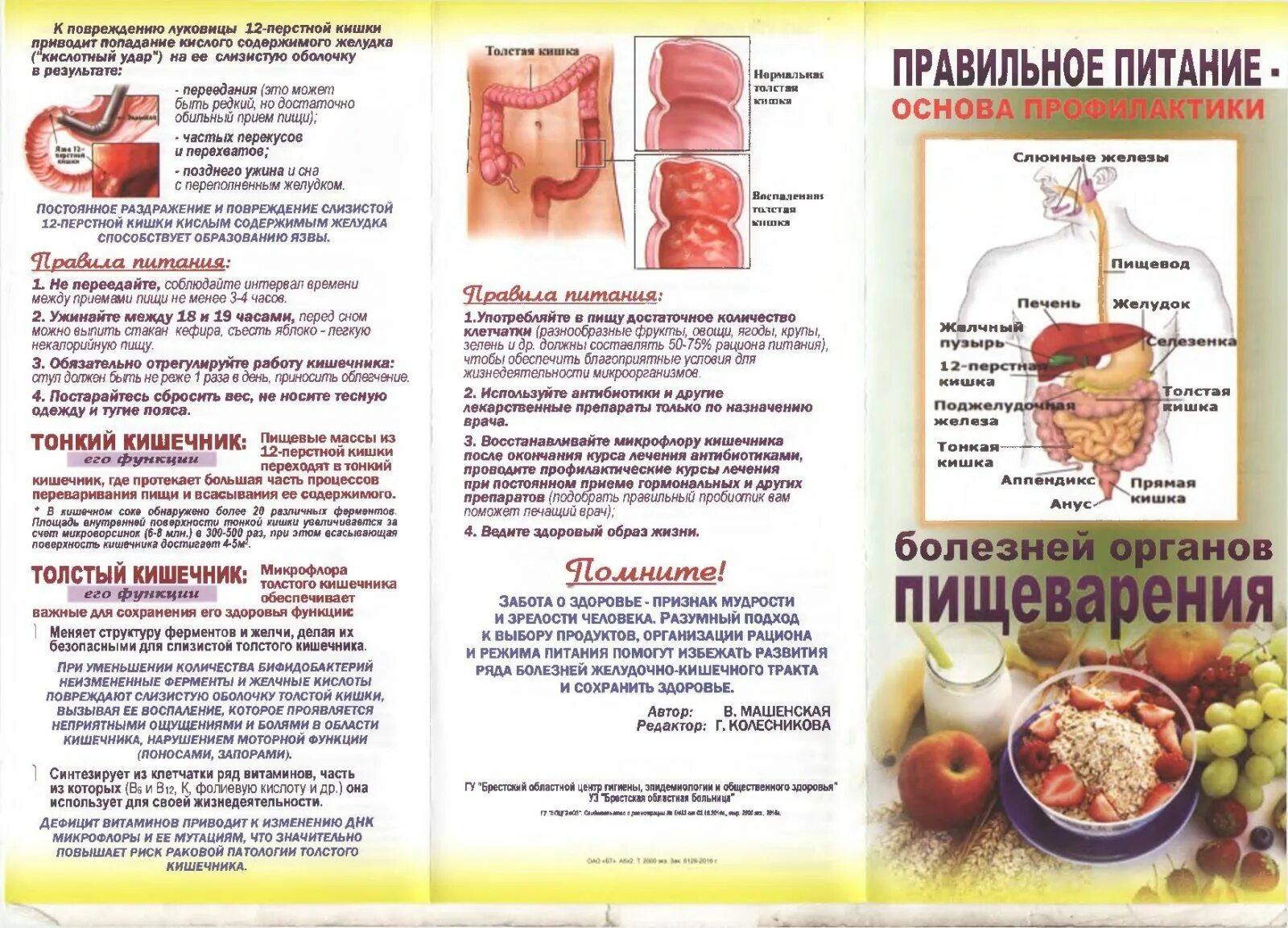 Питание при жкт