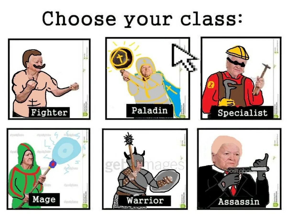 Choose your favorite. Choose your class. Choose your class meme. Мемы choose. Choose your Fighter Мем.