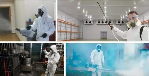 Дезинфекция в очаге новой коронавирусной