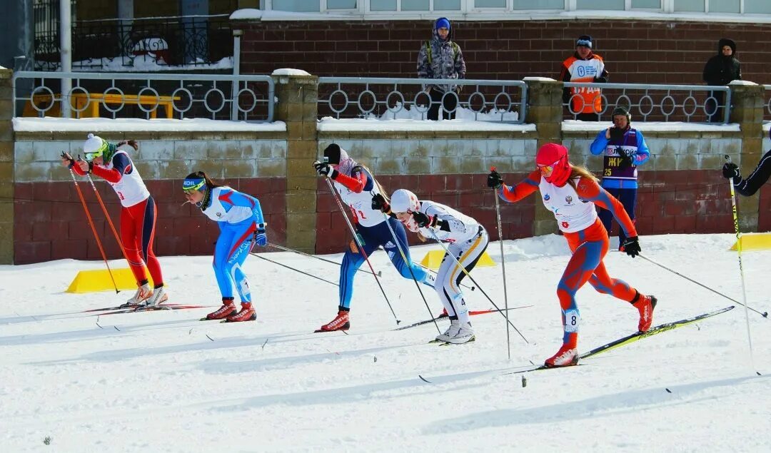 Всероссийская спартакиада лыжные гонки эстафета женщины