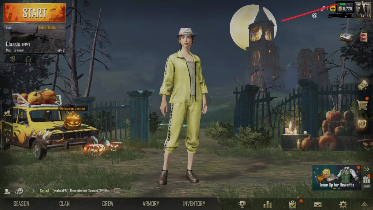 Кламси на пабг мобайл. PUBG mobile 1.9.