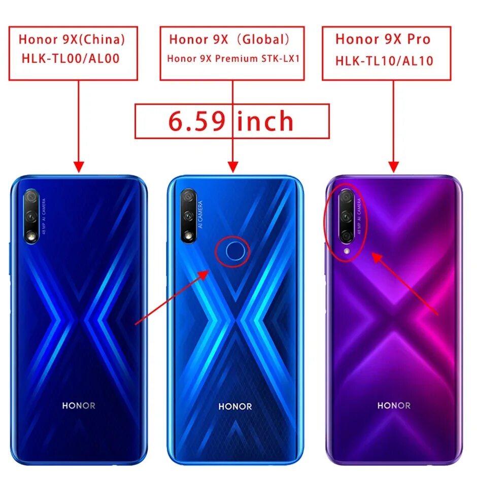 Чем отличается honor. Хонор 9х Global. Хонор 9х China. Honor 9x Premium. Хонор 9x Pro.