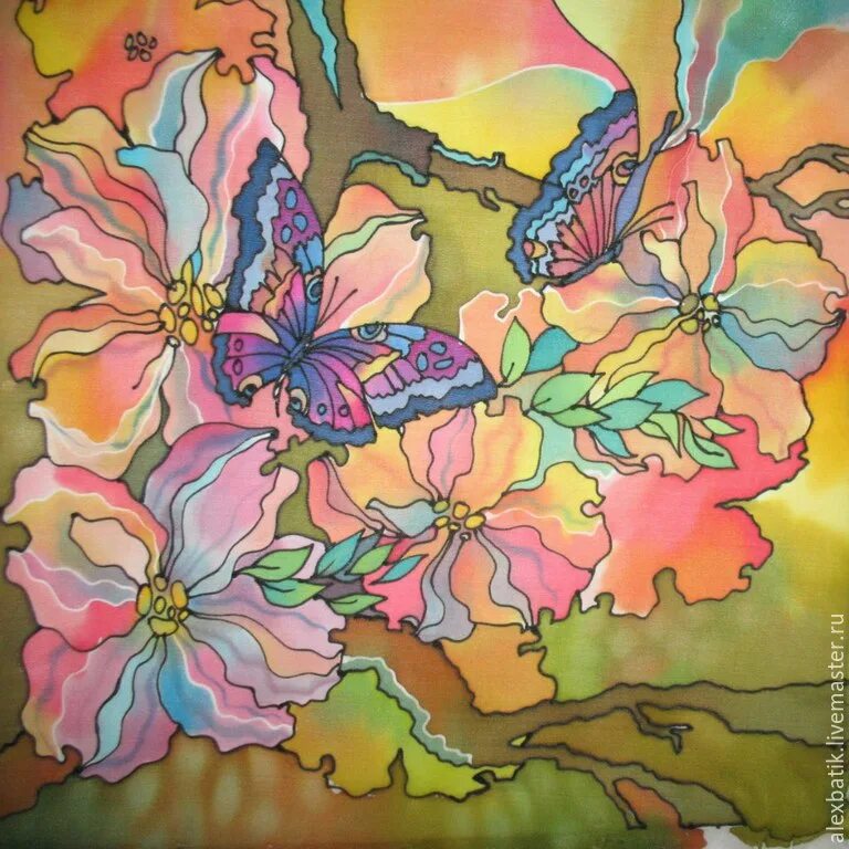 Анна агалина батик. Дпи холодный батик. Ольга мартьянова батик. Батик цвет. Холодный батик техника.