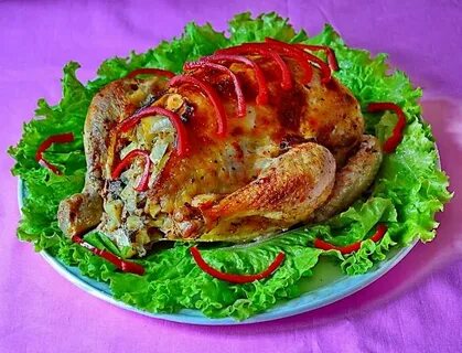 Вкусный рецепт фаршированной курицы