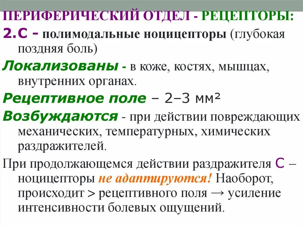 Полимодальные ноцицепторы это. Полимодальные рецепторы. Ноцицепторы это рецепторы. Рецепторы боли ноцицепторы.