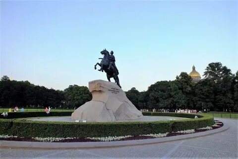 Из чего отлит медный всадник