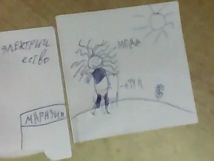 Коля решил придумать и нарисовать