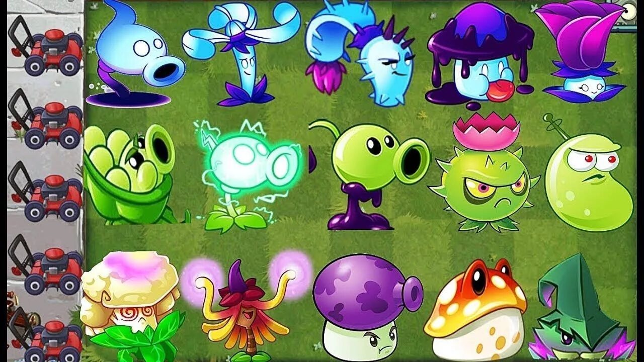 Поставь plants. Plants vs Zombies 1 растения. Растения против зомби 2 растения. Растения против зомби 2 все лозы. Плантс версус зомби 2 растения.