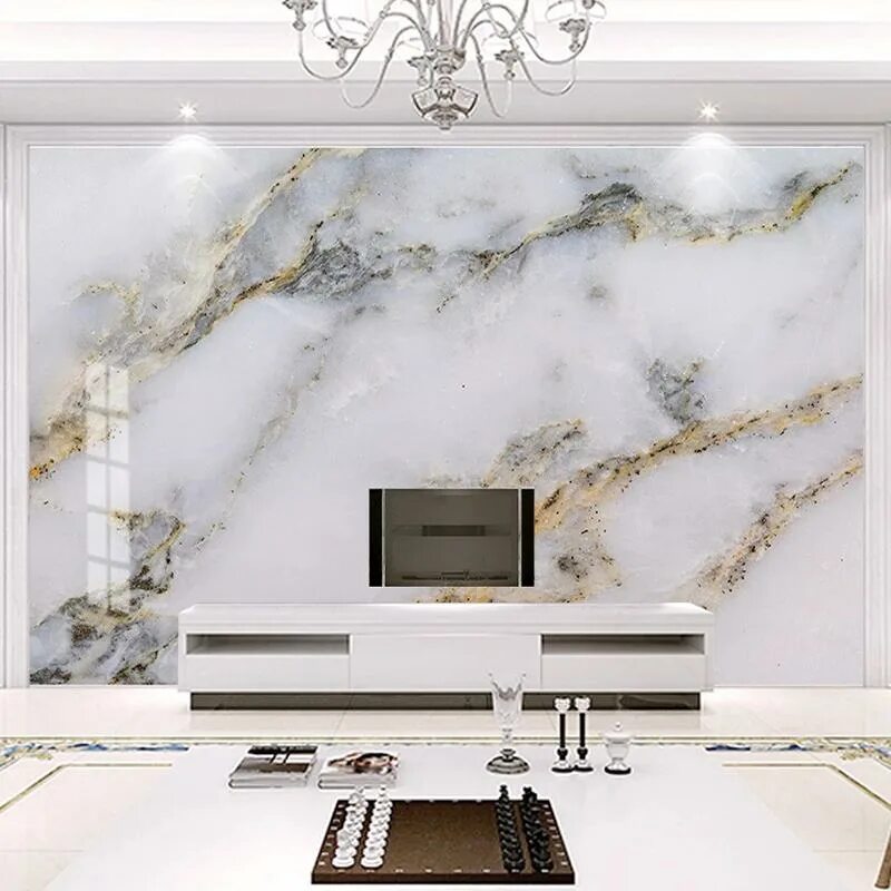 Декор мрамор на стену Výsledek obrázku pro Marble Wallpaper interior Wallpaper living room, Wallpaper