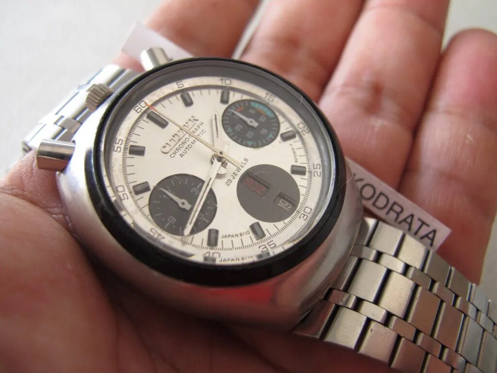 Mr citizen. Citizen 8110. Ситизен cal.8730. Citizen “Bullhead” Challenge timer, ref. 8110. Citizen Bullhead 33mm.