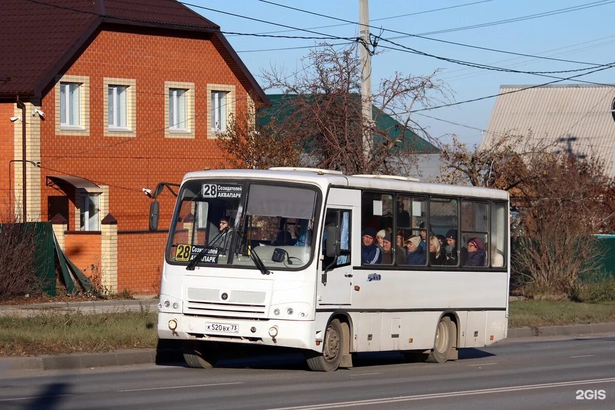 28 автобус ульяновск маршрут