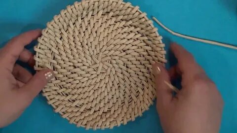 Корневое плетение из бумажной лозы мк