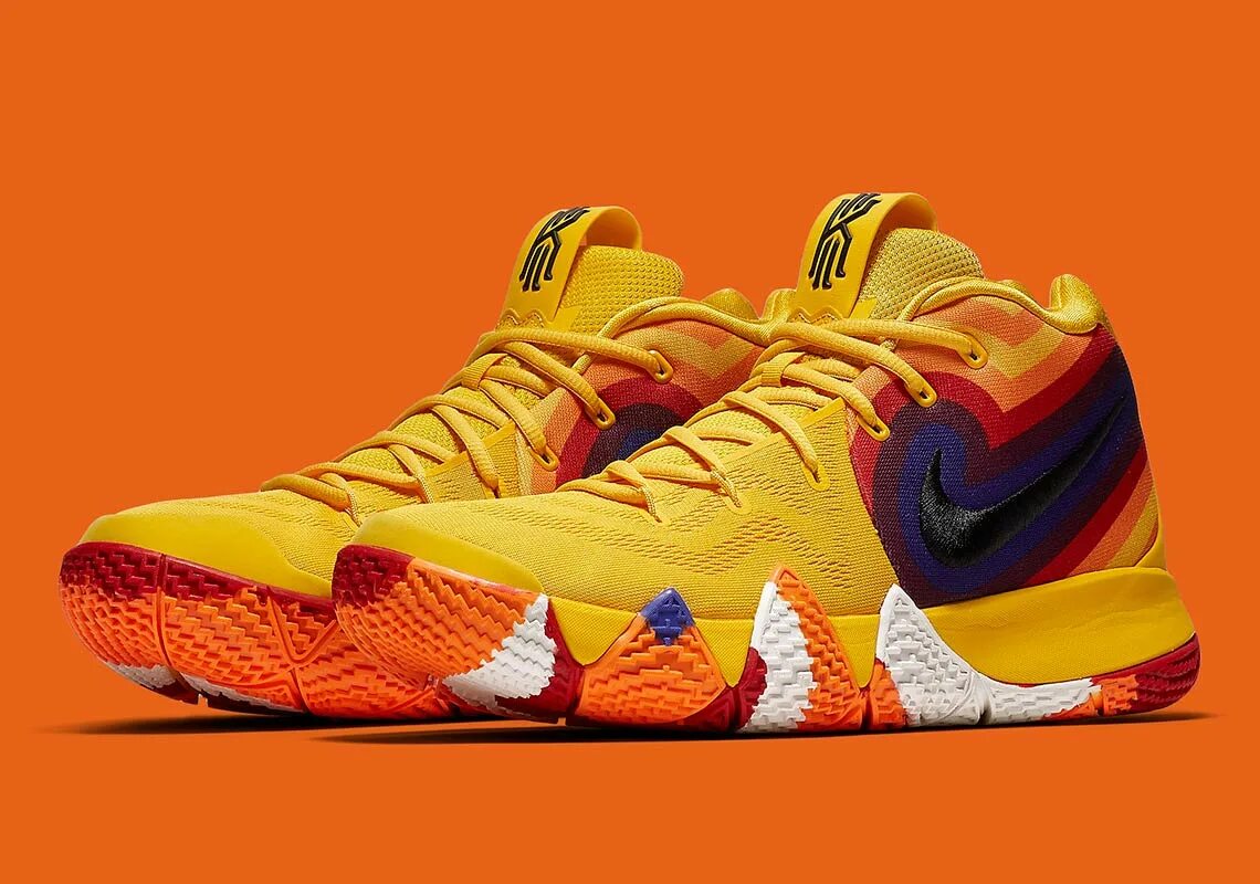 Nike Kyrie 4 расцветки. Кайри Ирвинг кроссовки. Найк Кайри 3 4. Кроссовки Nike Kyrie оранжевые.