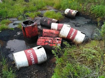 нефть почва