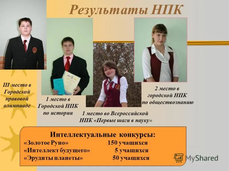 Итоги нпк. Итоги нпк