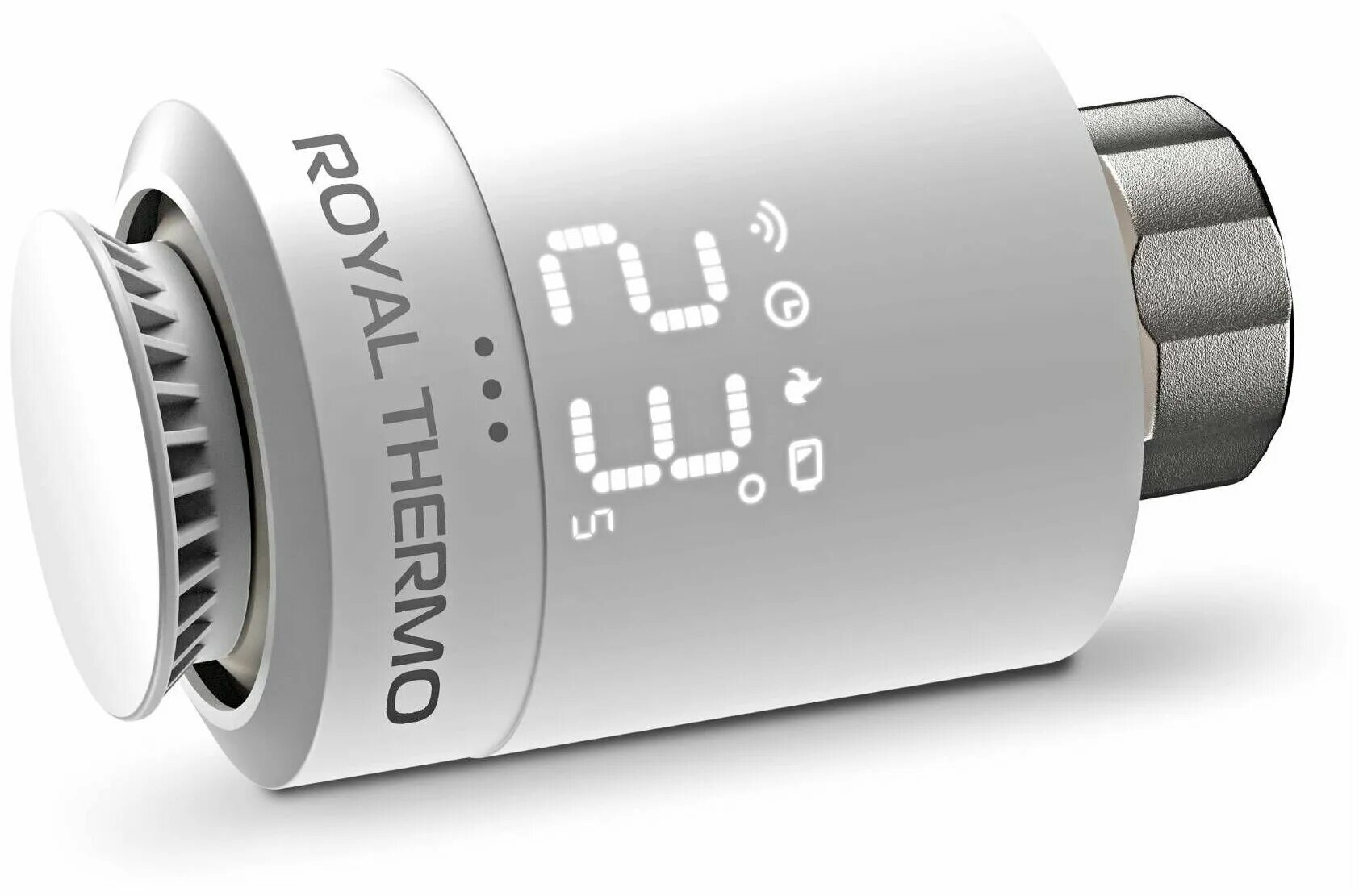 термостат радиаторный электронный royal thermo smart heat. термоголовка роял термо.