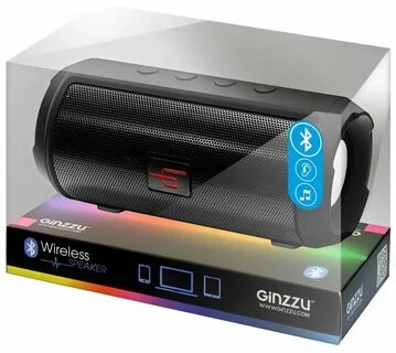 Портативные колонки ginzzu с радио