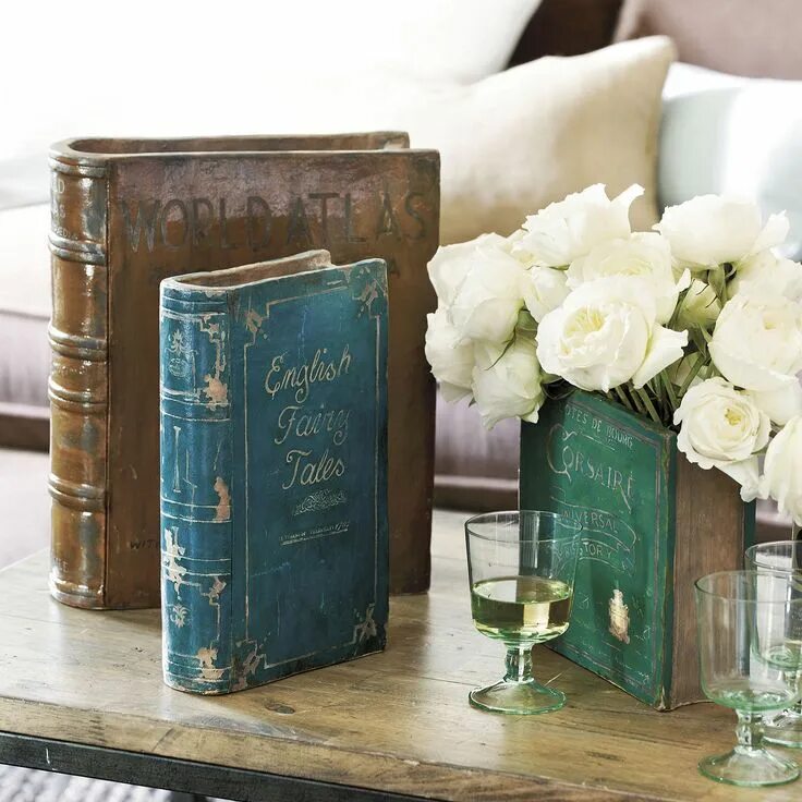 Керамическая Ваза Для Цветов - Buy Ceramic Book Vase,Book Vase,Book Shape Vase B