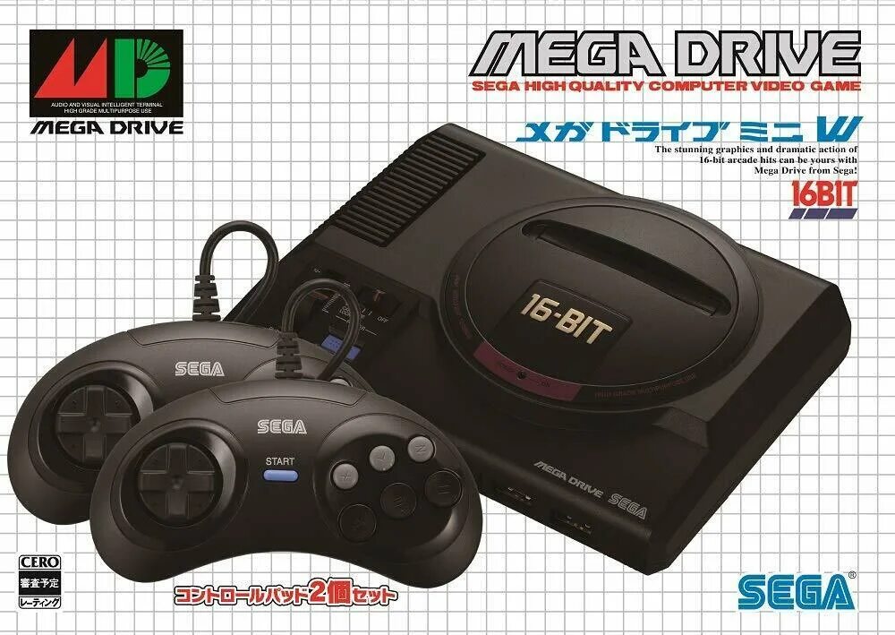 Mega mini gaming. Sega Mega Drive 2 Mini. Sega Mega Drive 16 bit Mini. Sega Mega Drive 2 контроллер. Sega Mega Drive 1 Asia джойстики.