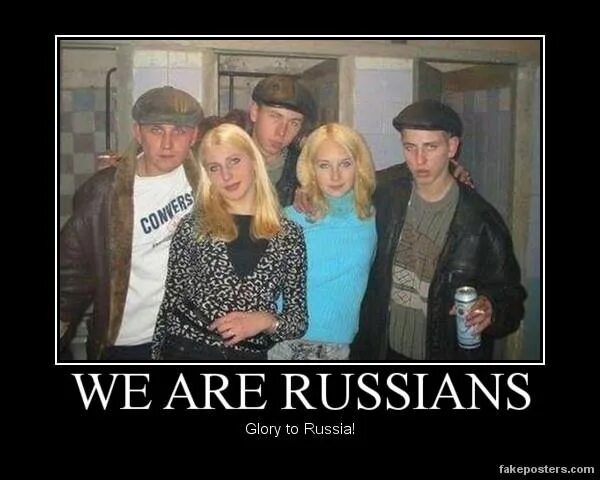 Russian glory. No we are Russians брат. Are Russians White people. We are Russia. We are Russians брат 2.