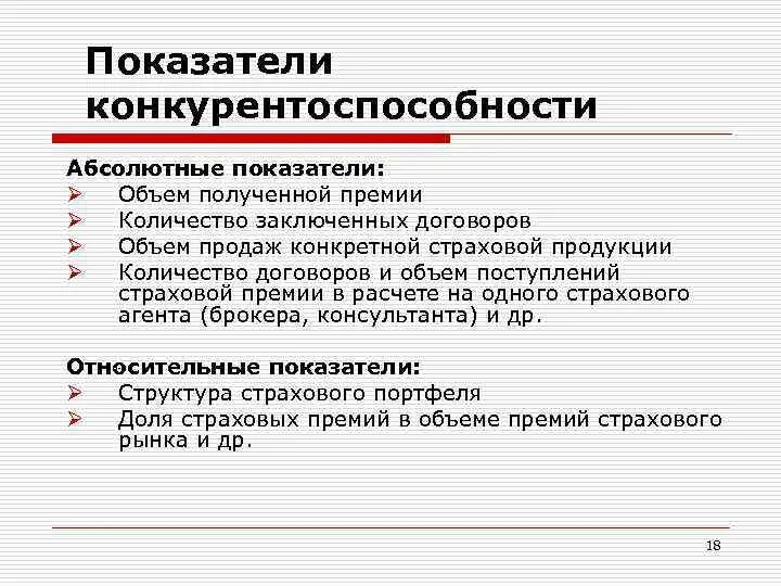 Показатели страховой деятельности. Относительные показатели страхового рынка. Показатели конкурентоспособности. Конкуренция на страховом рынке. Страховые показатели абсолютные.