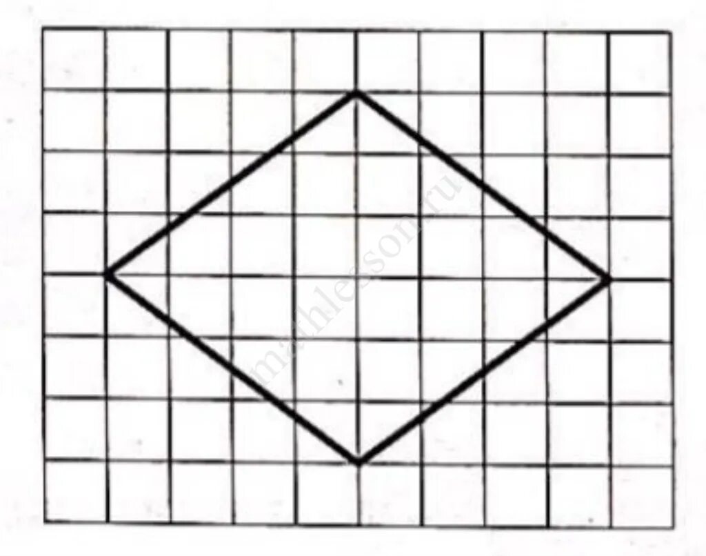 Найдите диагональ ромба на клетчатой бумаге. Клетчатая бумага с размером клетки 1x1. Площадь ромба на клетчатой бумаге 1х1. Площадь ромба клетки 1х1. Фигуры на квадратной решетке.